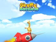 Leikur Giraffe bardaga io  á netinu