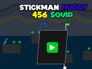 Leikur Stickman huggy 456 smokkfisk  á netinu