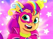 Leikur Jigsaw þraut: Karnival Little Pony  á netinu