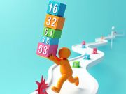 Leikur Cube Stack 2048  á netinu