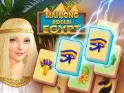 Leikur Mahjong Riddles: Egyptaland  á netinu