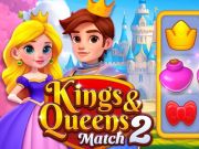 Leikur Kings og Queens Match 2  á netinu