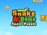 Leikur Snake Puzzle Apple leikur  á netinu