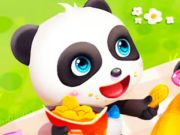 Leikur Jigsaw þraut: Baby Panda Spring Picnic  á netinu