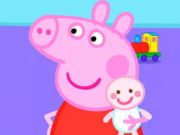 Leikur Jigsaw þraut: Peppa Pig nýtt barn  á netinu