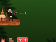 Leikur Stickman Arrow bardaga  á netinu