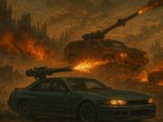Leikur Twisted Auto Metal  á netinu