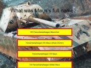 Leikur Tanki spurningakeppni: Maus  á netinu