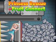 Leikur Princess Rescue Fruit Connect  á netinu