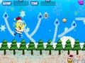 Leikur Swinging Spongebob jólin  á netinu