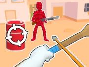Leikur Stickman Archer: Skot örvar á Reds  á netinu