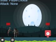 Leikur Grim Reaper Graveyard Battle á netinu
