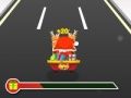 Leikur Crazy Santa Racer  á netinu