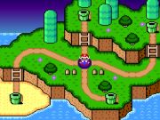 Leikur Super Mario World Legend of the Four Keys á netinu