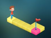 Leikur 3D isometric þraut á netinu