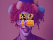 Leikur Clown Memory Match á netinu