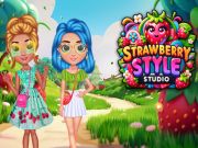 Leikur Strawberry Style Studio á netinu