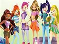 Leikur Winx Club Puzzle Collection  á netinu