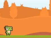 Leikur Keyrðu dino hlaupa 2d á netinu