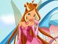 Leikur Winx Club: Flora Dressup  á netinu