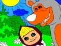 Leikur Masha og björninn í skóginum  á netinu