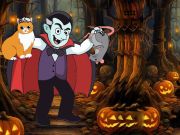 Leikur Vampíru sem eru föst dýr flýja á netinu