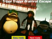 Leikur Trippi Troppi Brainrot flýja á netinu