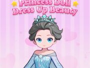 Leikur Princess Doll Klæddu fegurð á netinu