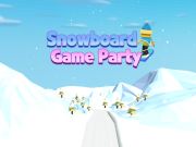 Leikur Snowboard Game Party á netinu
