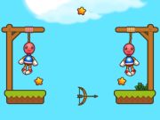 Leikur Buddy Kick Archer á netinu