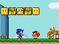 Leikur Sonic í Mario World 2  á netinu