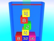 Leikur 2048 3D: Sameina teninga á netinu