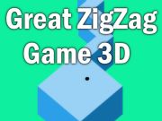 Leikur Frábær sikksakk leikur 3d á netinu