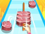 Leikur BBQ Stack Run á netinu