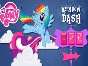 Leikur Skýjabólga Rainbow Dash á netinu