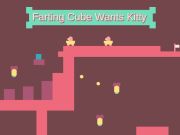 Leikur Farting Cube vill Kitty á netinu
