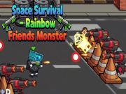 Leikur Space Survival - Rainbow Friends Monster á netinu