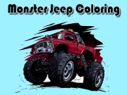 Leikur Monster Jeep litarefni á netinu