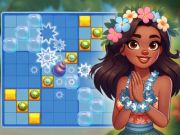 Leikur Block Puzzle Tropical Story á netinu