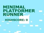 Leikur Minimal Platformer Runner á netinu