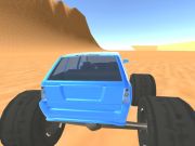 Leikur Lögreglan vs Bandits Monster Truck á netinu
