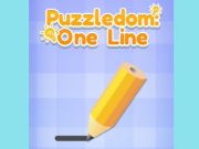 Leikur Puzzledom: ein lína á netinu