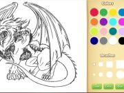 Leikur Dragon Chimera litarbók á netinu