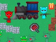 Leikur Sprunki Dead Rails á netinu