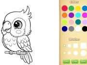 Leikur Kawaii dýra litarbók á netinu