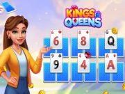 Leikur Solitaire Tripeaks frá Kings og Queens á netinu