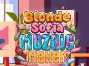 Leikur Blonde Sofia: Mozaic Maker á netinu