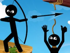 Leikur Bow Master Stickman Hero á netinu