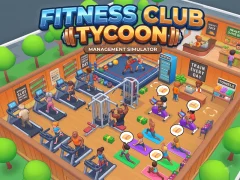Leikur Fitness Club Tycoon á netinu