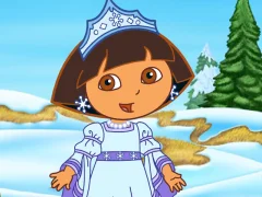 Leikur Dora The Explorer Dora Saves the Snow Princess á netinu